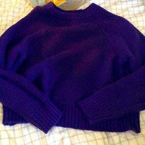 Purple sweater